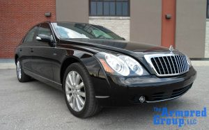 How Certifications Affect the Armored Automobile Industry Mercedes Maybach Front Corner