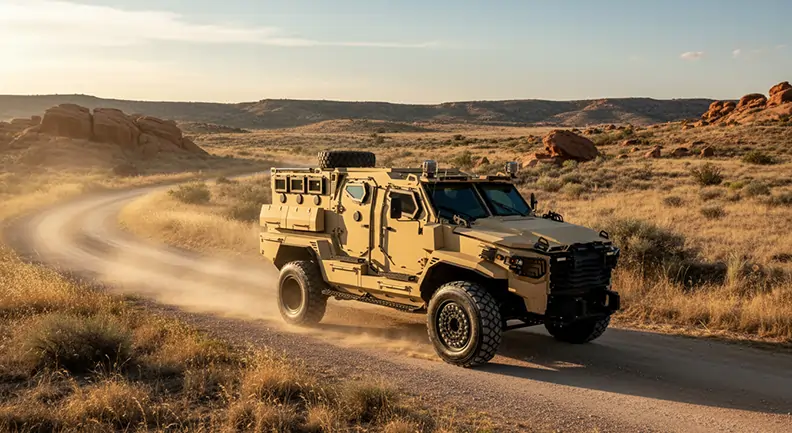 Armored BATT Vehicle from The Armored Group