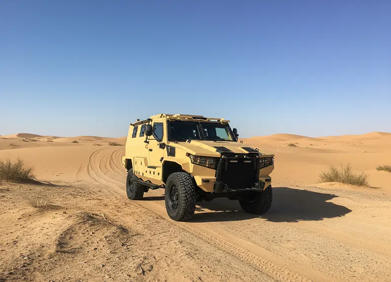 Tactical armored vehicle from The Armored Group